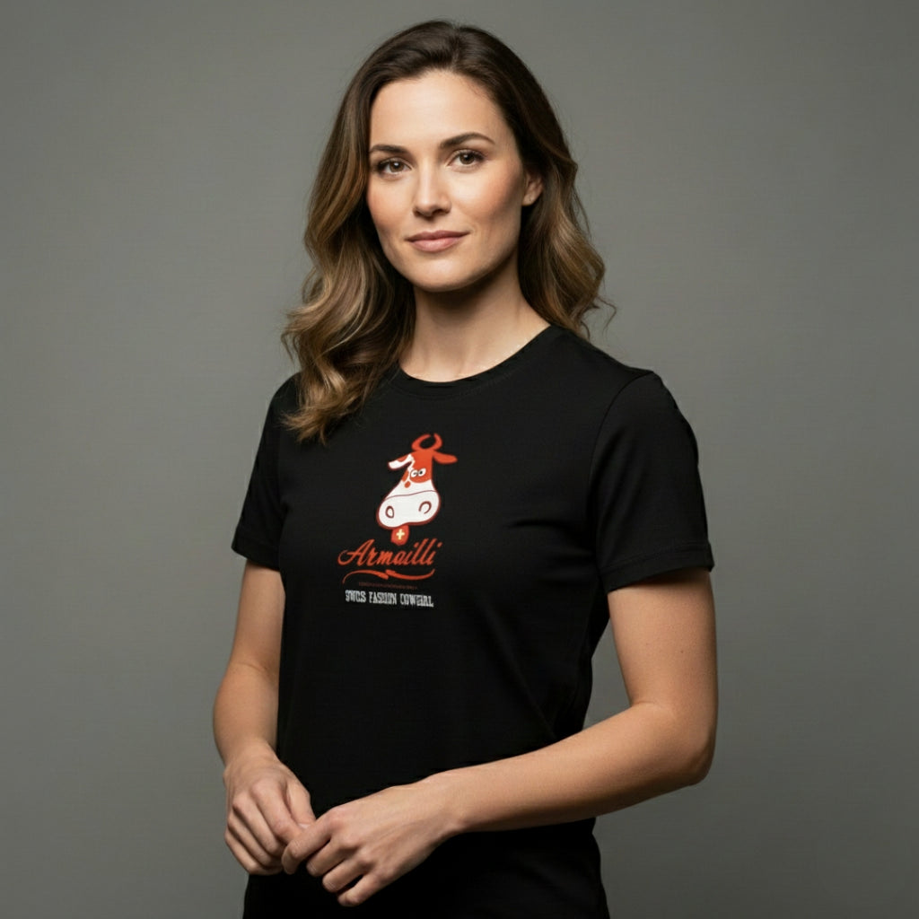 T-shirt femme Swiss Fashion Cowgirl