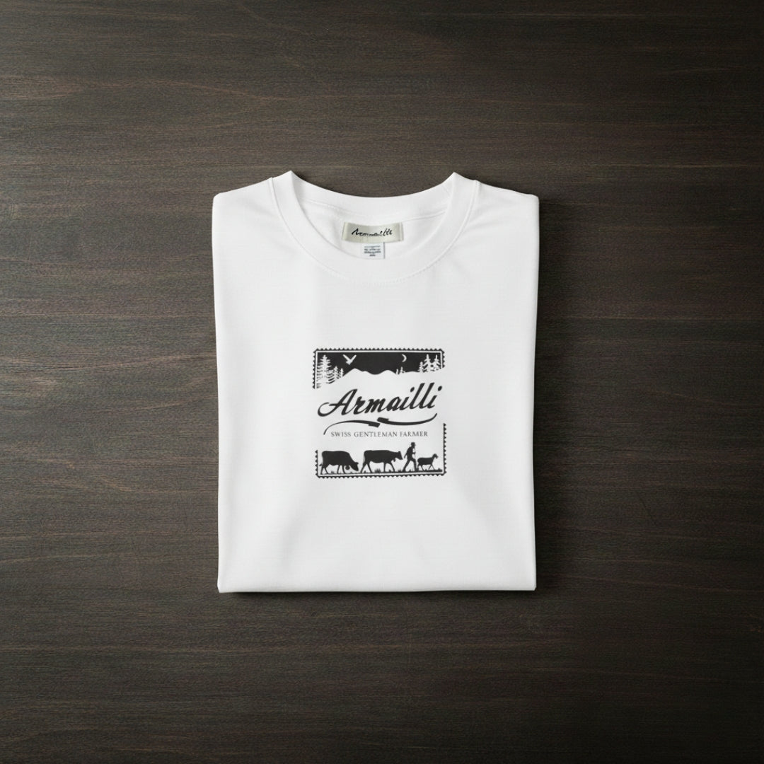 POYA FOREVER - Weißes Herren-T-Shirt