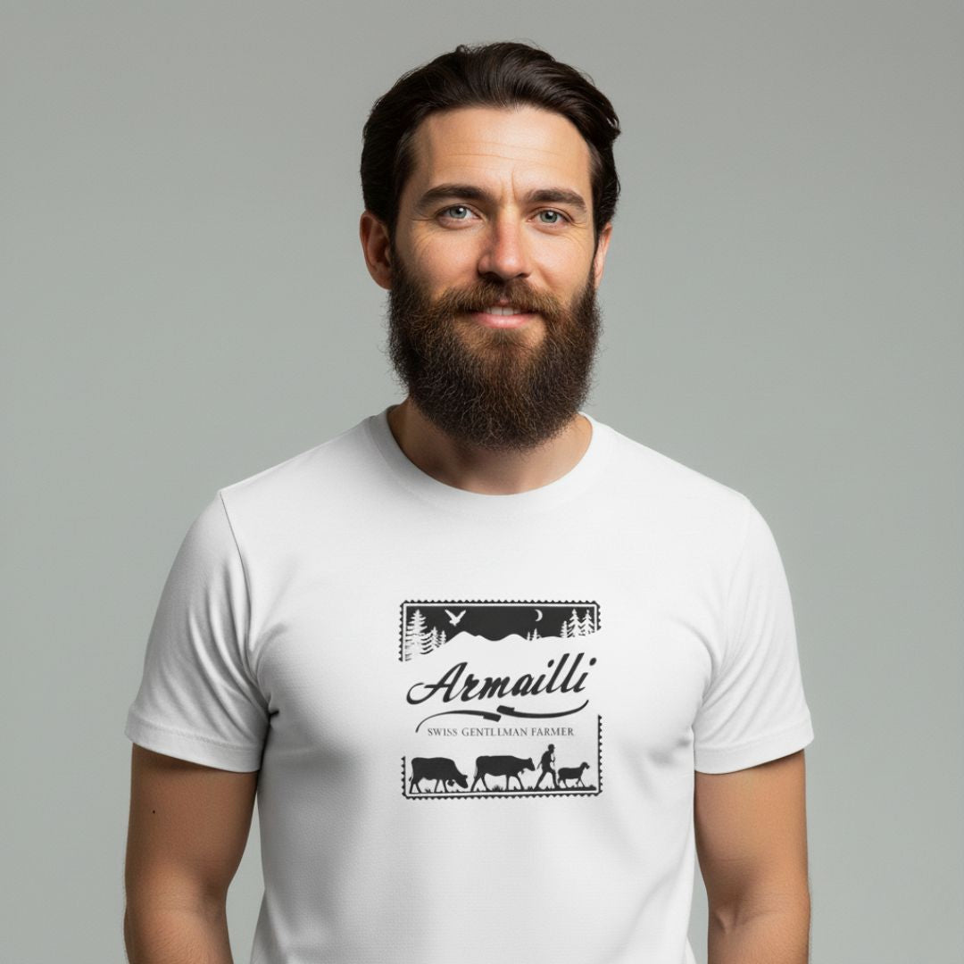 POYA FOREVER - Weißes Herren-T-Shirt