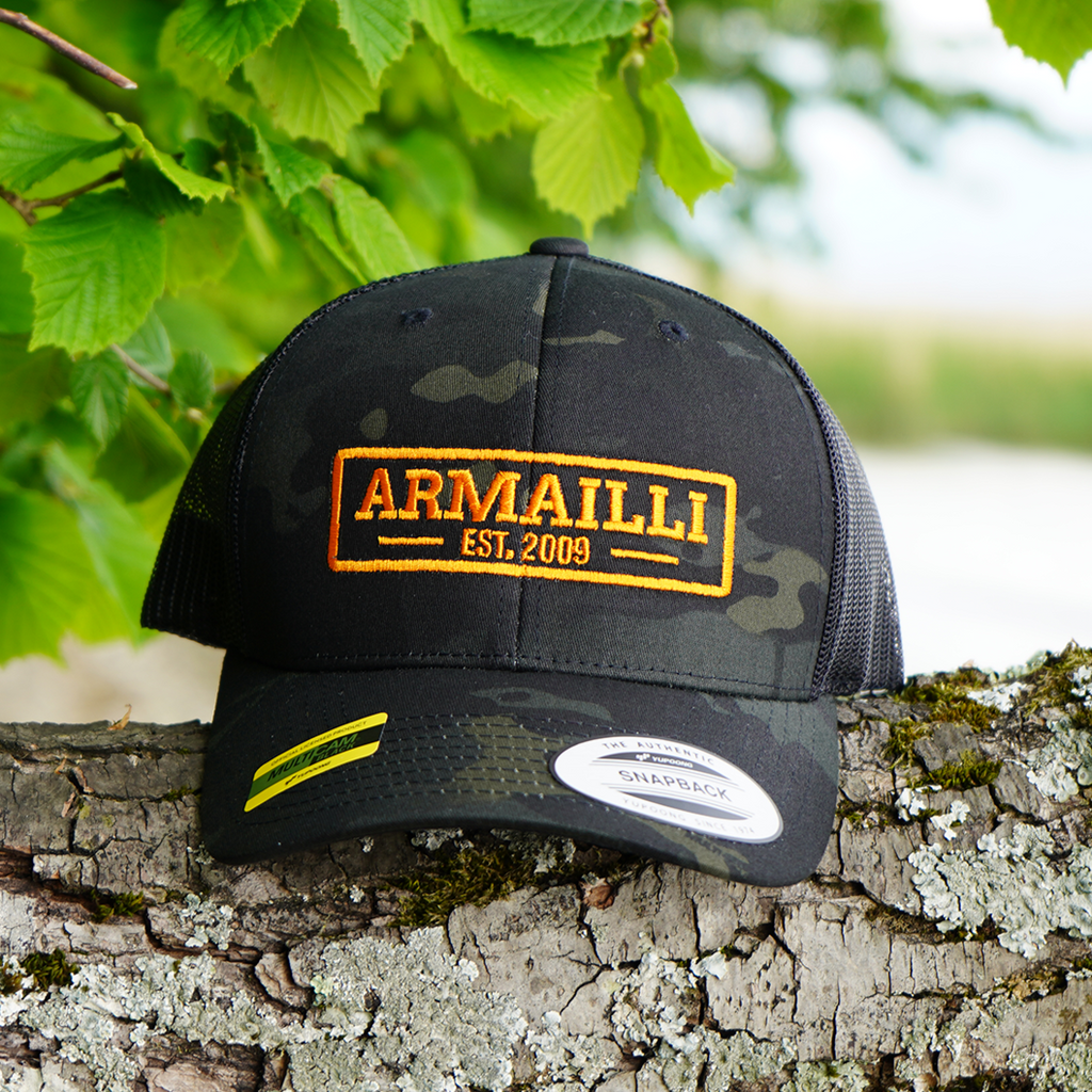 CASQUETTE ARMAILLI TRUCKER NOIR MILITAIRE