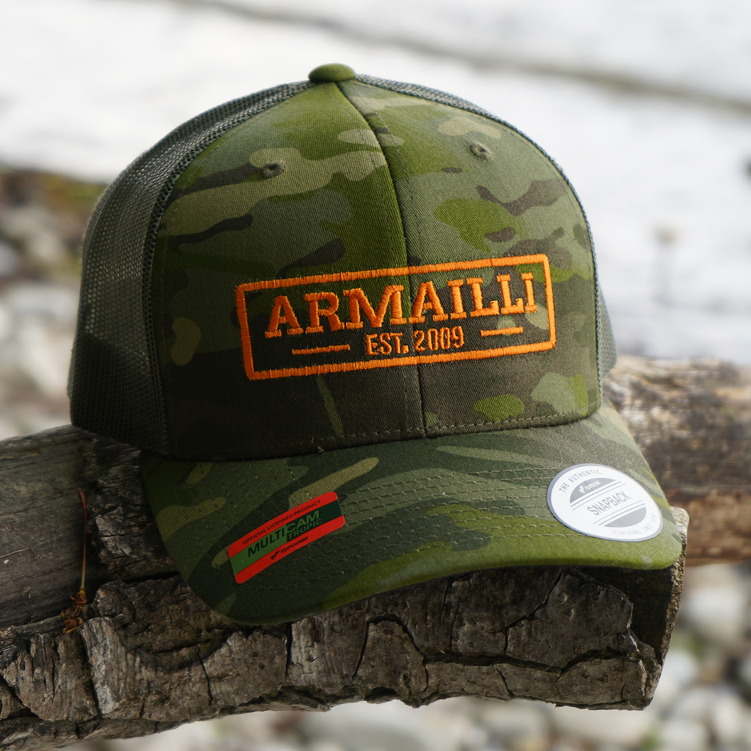 CASQUETTE ARMAILLI TRUCKER VERT MILITAIRE